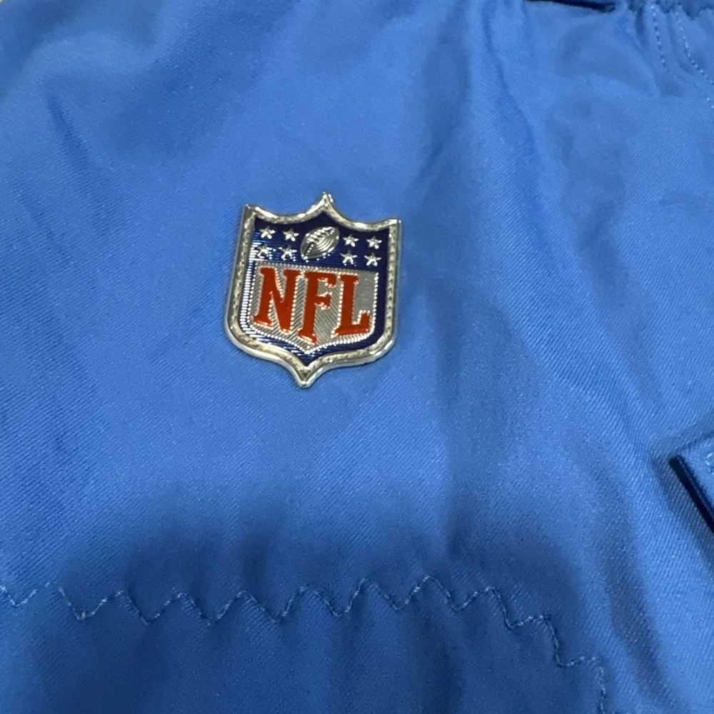 2023 Detroit Lions NFL Game Issued Worn Blue Pants Nike DRI-FIT Size 38 Short